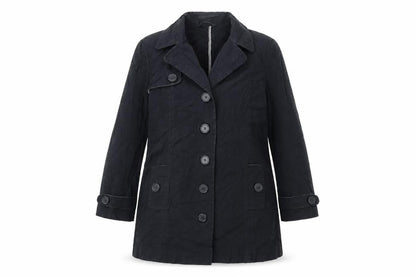 union blues Womens Blue   Trench Coat Coat Size 12