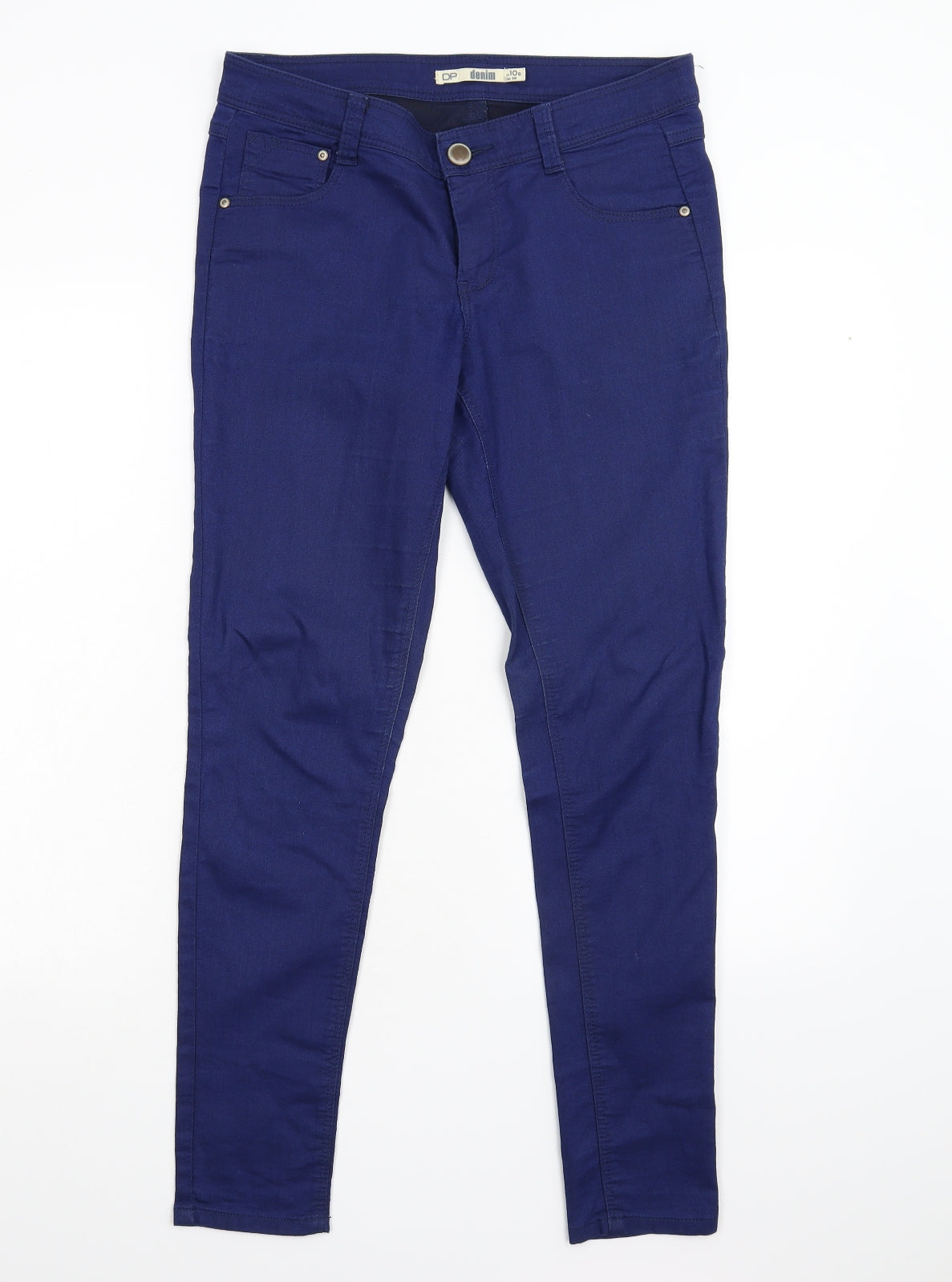 DP Denim Womens Blue  Denim Skinny Jeans Size 10 L29 in