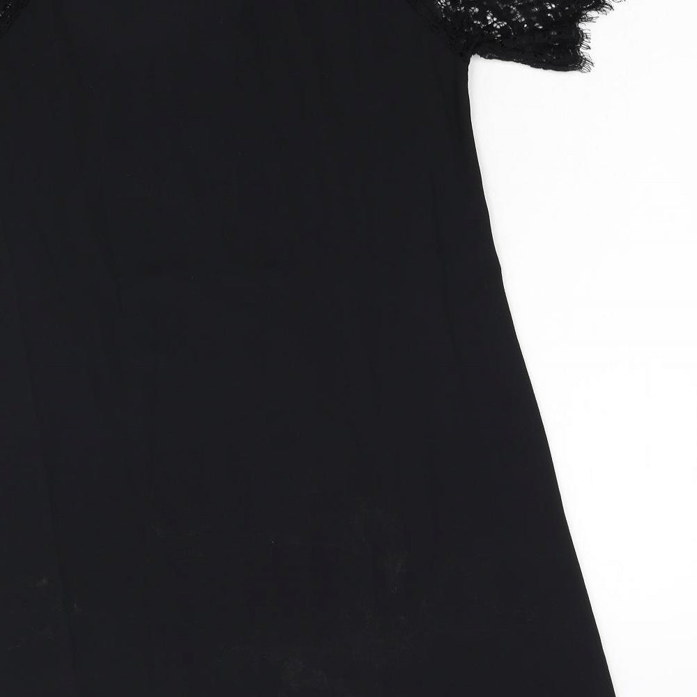 Boohoo Womens Black   A-Line  Size 8