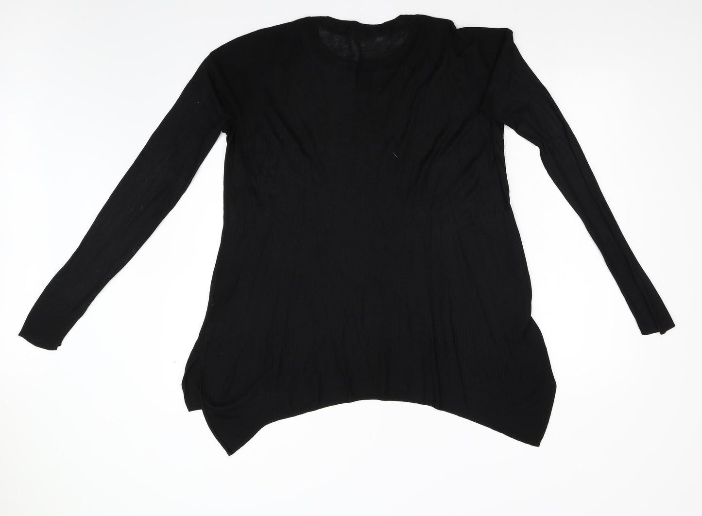 H&M Womens Black  Knit Pullover Jumper Size S