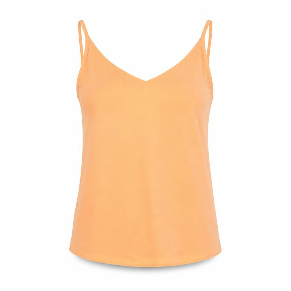 F&F Womens Orange   Basic Tank Size 8