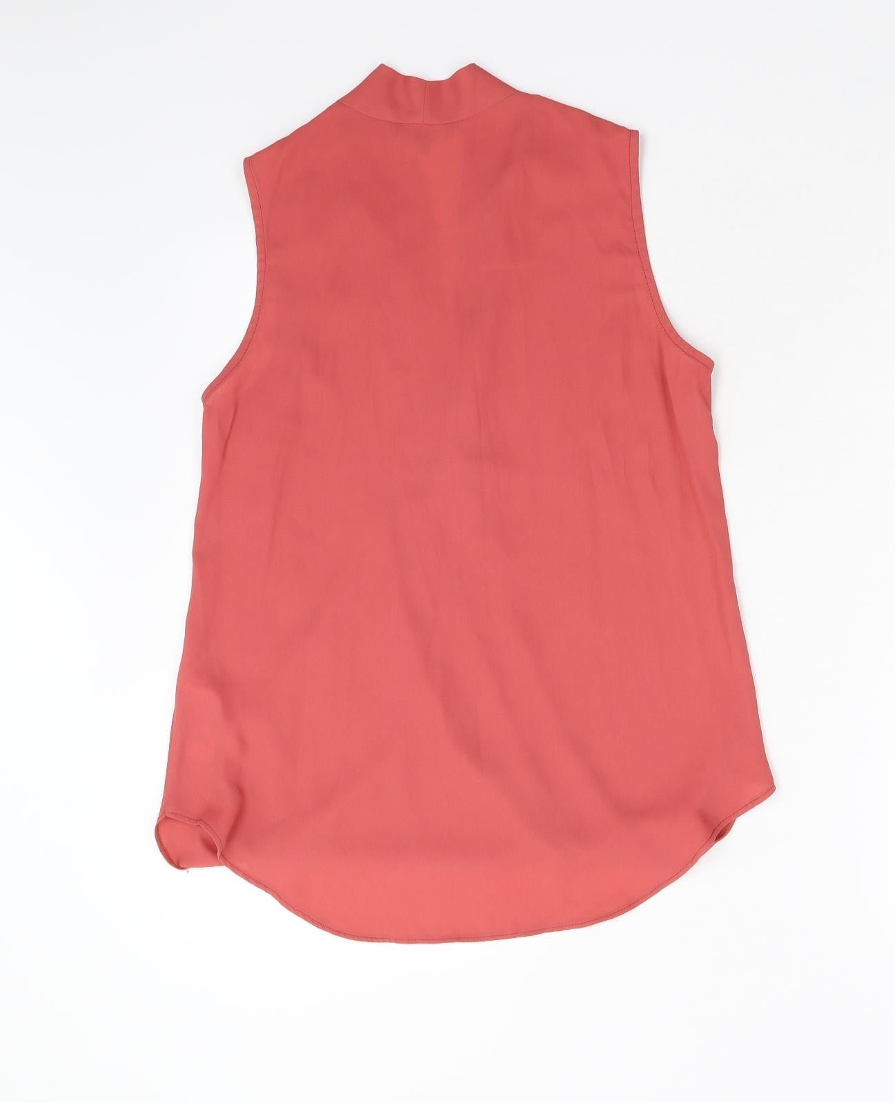 New Look Womens Pink   Basic Blouse Size 10