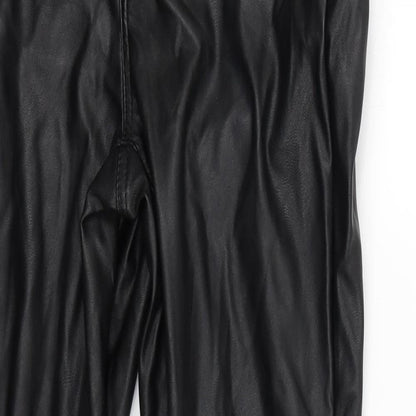Divided Womens Black   Trousers  Size 8 L27.5 in