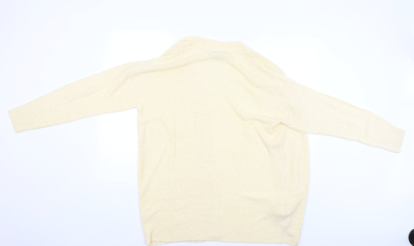 Studio Womens Beige   Cardigan Jumper Size 12
