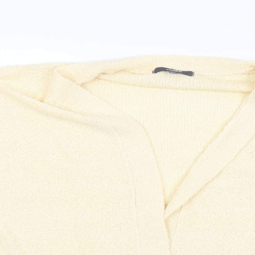 Studio Womens Beige   Cardigan Jumper Size 12