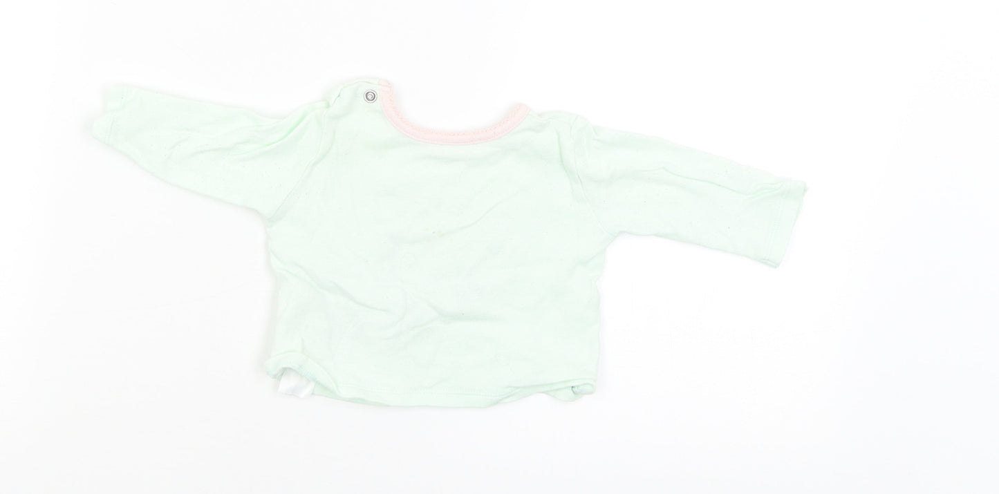 Primark Baby Green   Pullover Jumper Size 0-3 Months