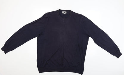 Marks & Spencer Womens Blue   Pullover Jumper Size XL