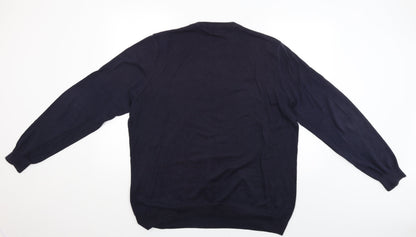 Marks & Spencer Womens Blue   Pullover Jumper Size XL
