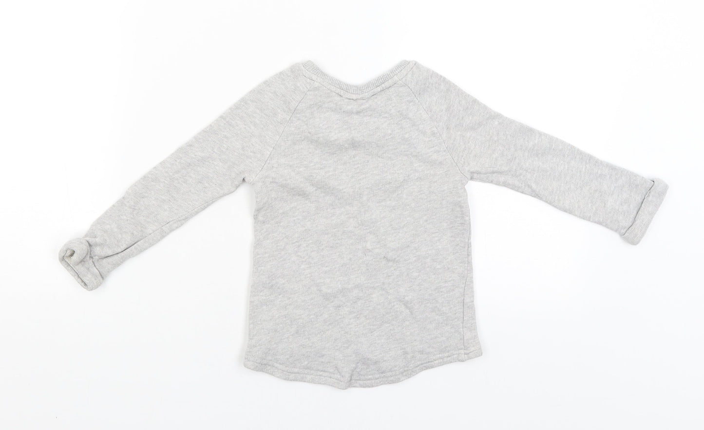NEXT Boys Grey   Pullover Jumper Size 12-18 Months  - Dogs