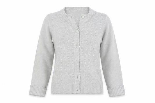 Preworn Womens Grey   Cardigan Jumper Size S
