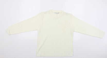 Classics Womens Beige   Pullover Jumper Size M
