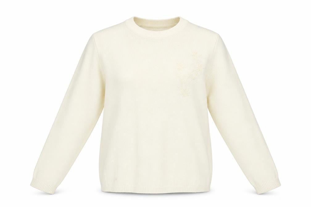 Classics Womens Beige   Pullover Jumper Size M