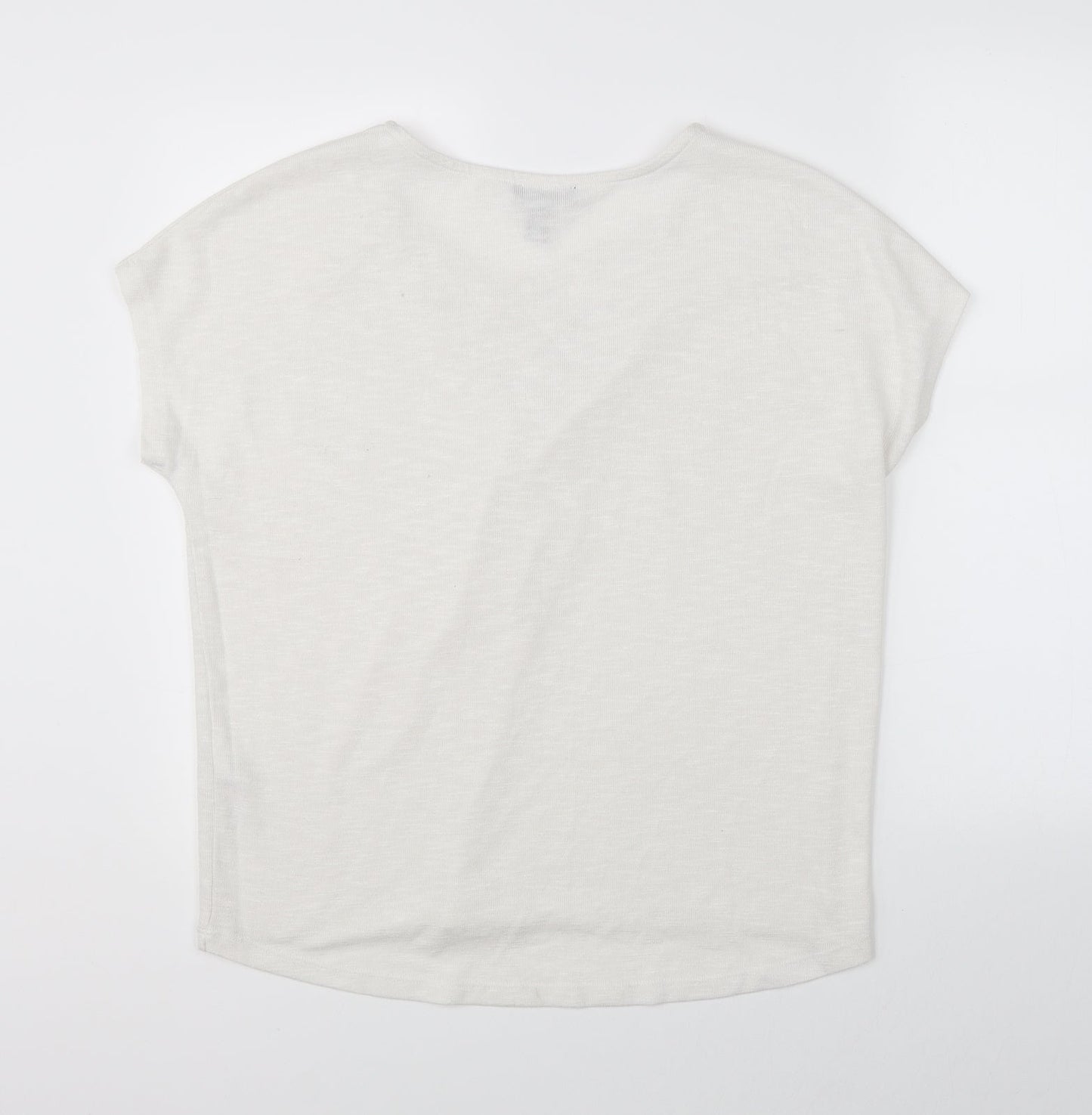 New Look Womens White   Basic Blouse Size M
