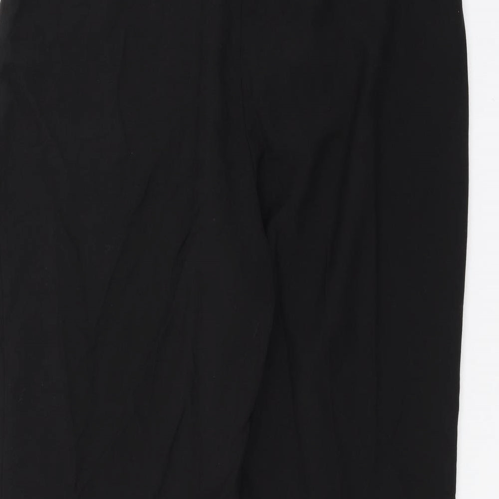 Arista Womens Black   Trousers  Size 12 L25 in