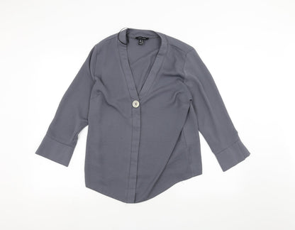 New Look Womens Grey   Jacket Coatigan Size 10