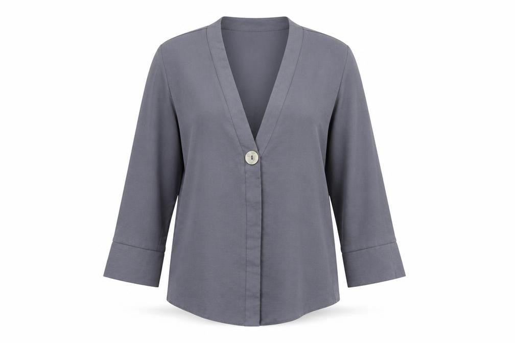 New Look Womens Grey   Jacket Coatigan Size 10