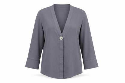 New Look Womens Grey   Jacket Coatigan Size 10