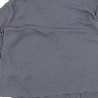 New Look Womens Grey   Jacket Coatigan Size 10
