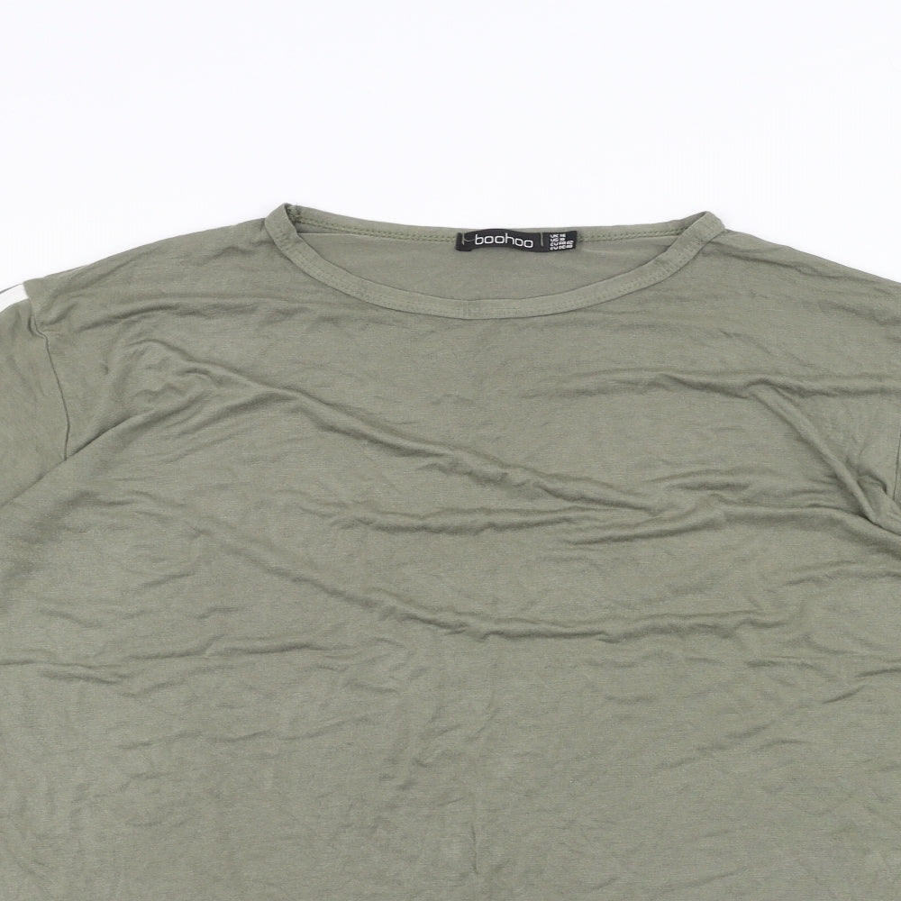 Boohoo Mens Green    T-Shirt Size 14