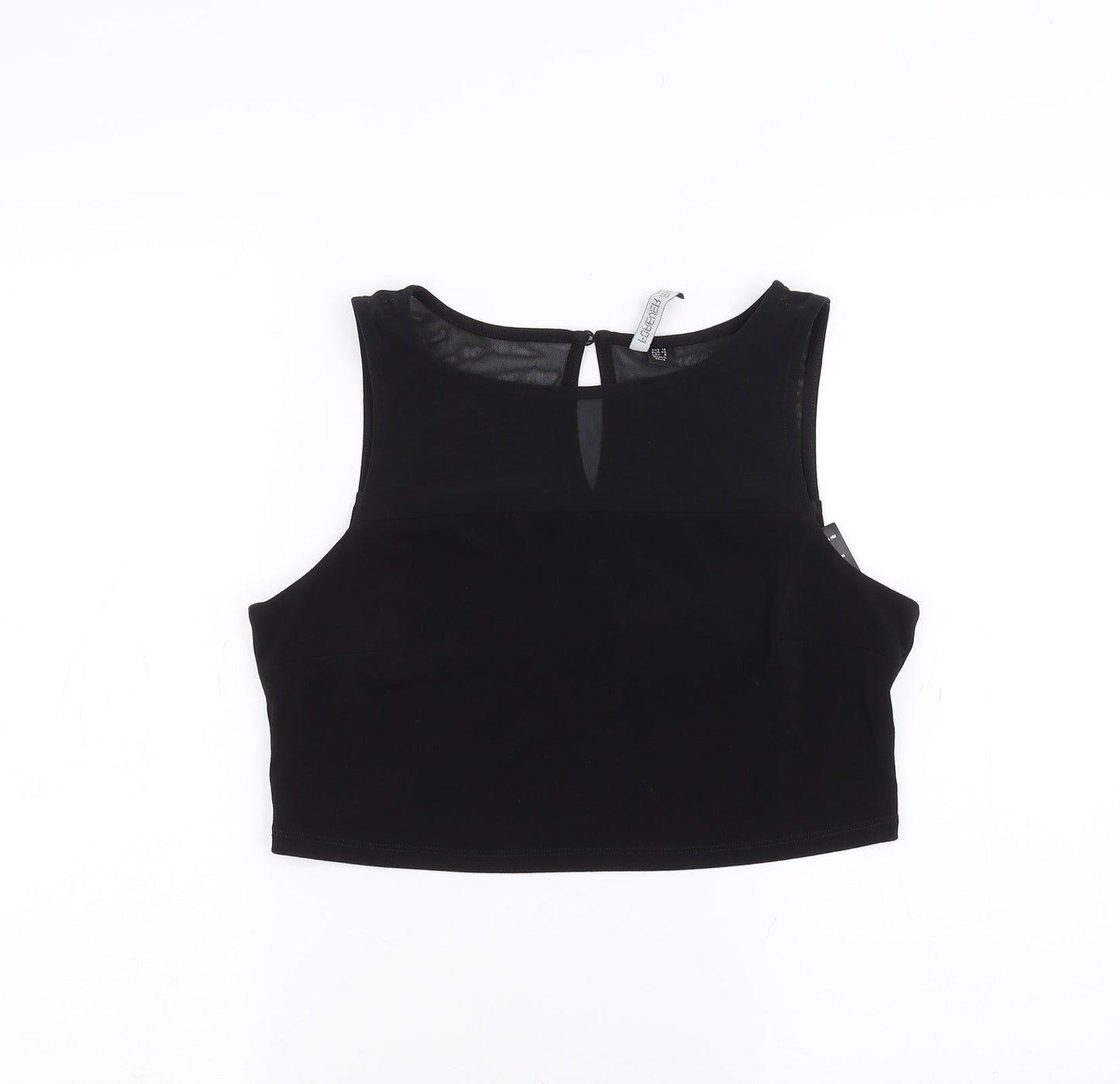 FOREVER 21 Womens Black   Basic T-Shirt Size 12