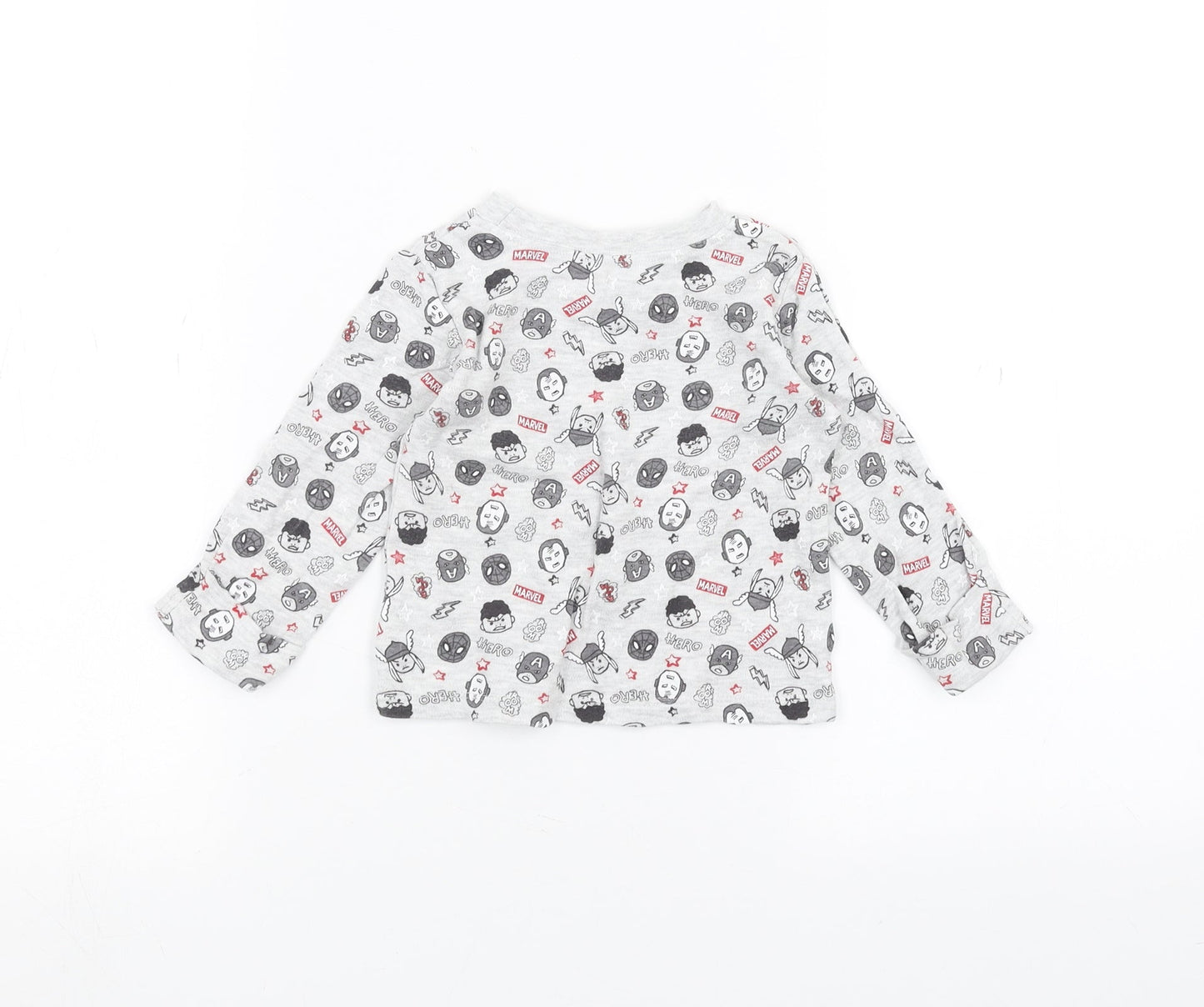 George Baby Grey   Basic T-Shirt Size 6-9 Months  - marvel