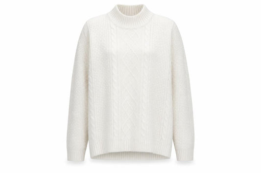 Peacocks Womens White   Pullover Jumper Size M