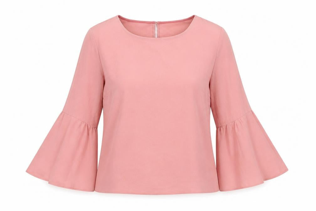 Topshop Womens Pink   Basic T-Shirt Size 10