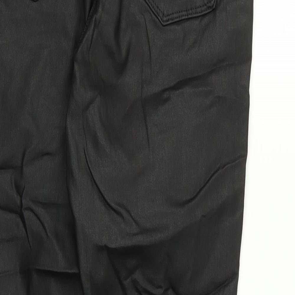 NEXT Womens Black   Trousers  Size 12 L21 in