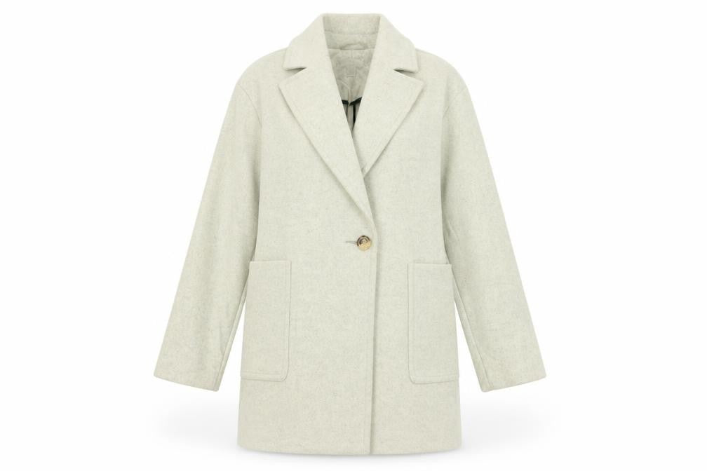 Topshop Womens Grey   Jacket  Size 6