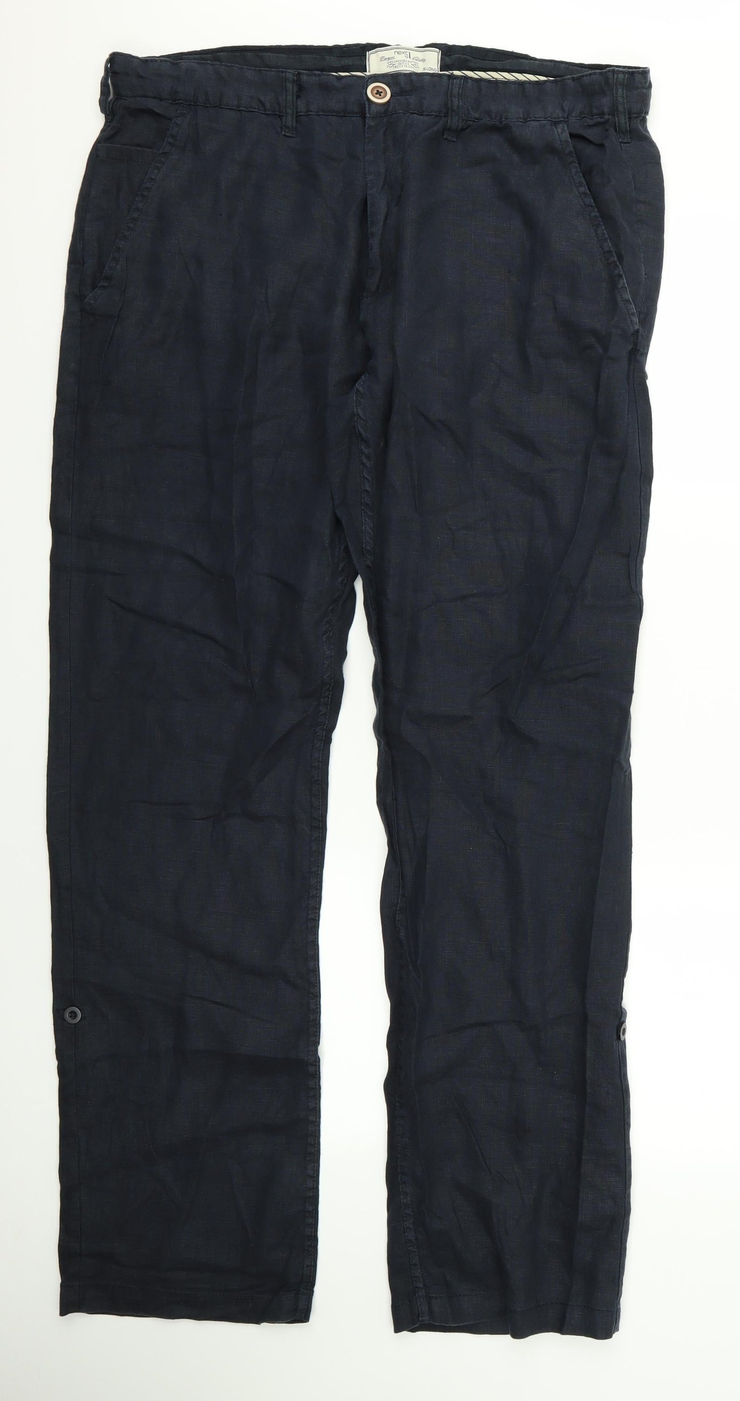 NEXT Womens Brown   Trousers  Size 38 L32 in