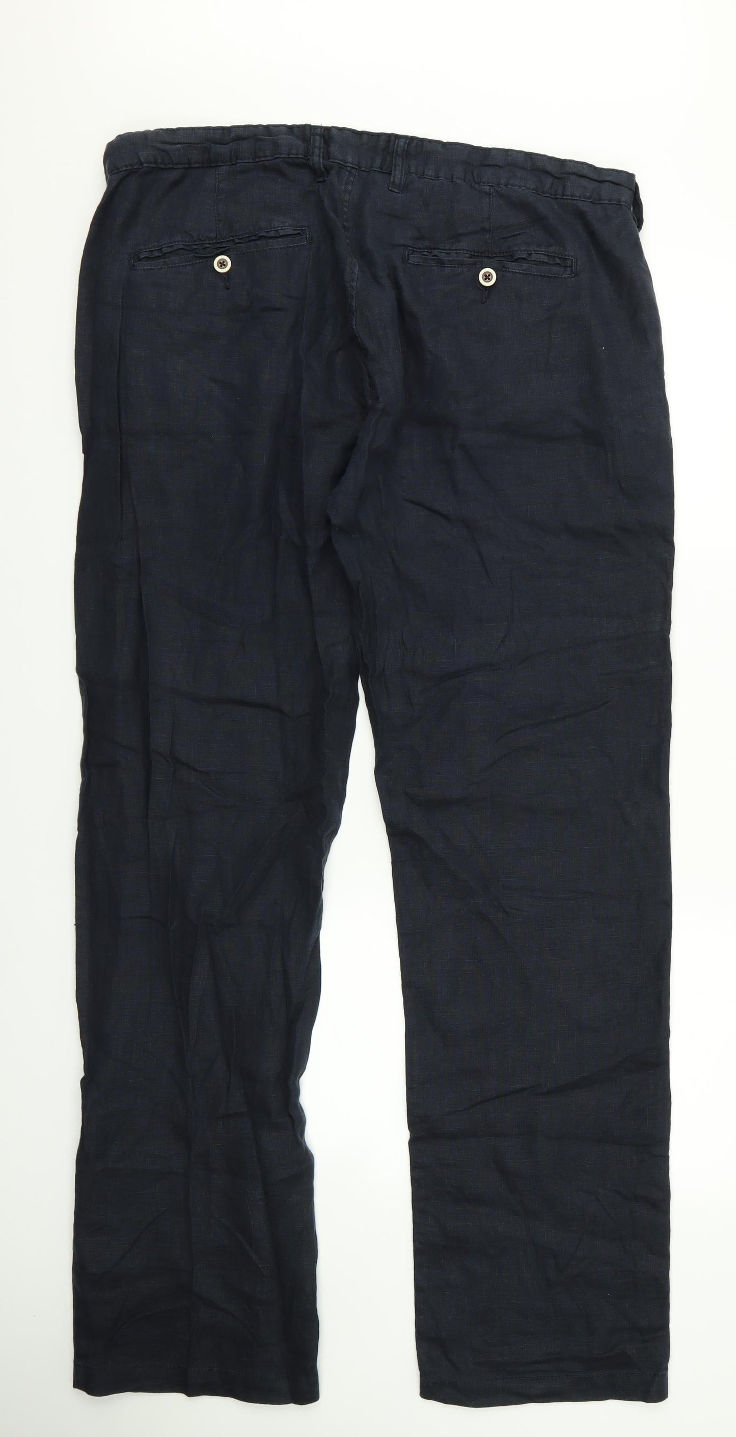 NEXT Womens Brown   Trousers  Size 38 L32 in