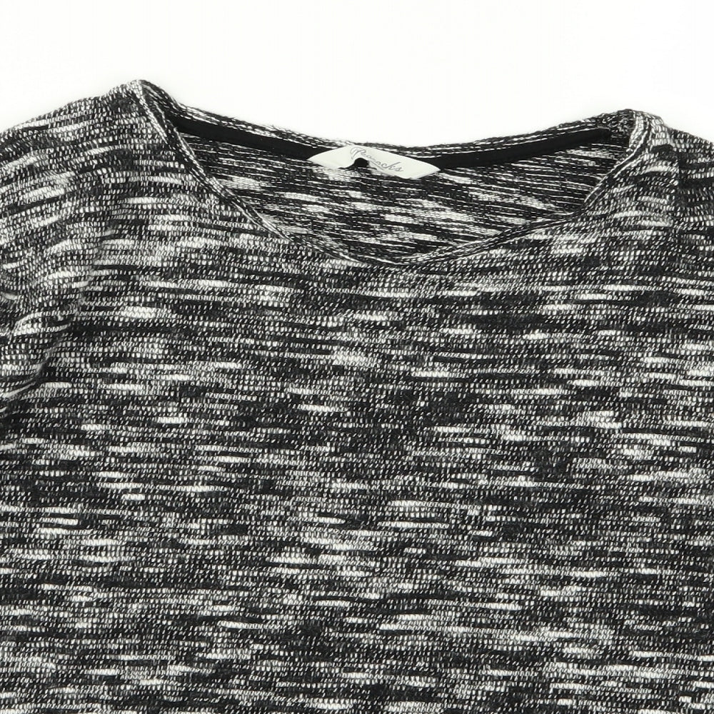 Peacocks Womens Grey   Pullover Jumper Size 12