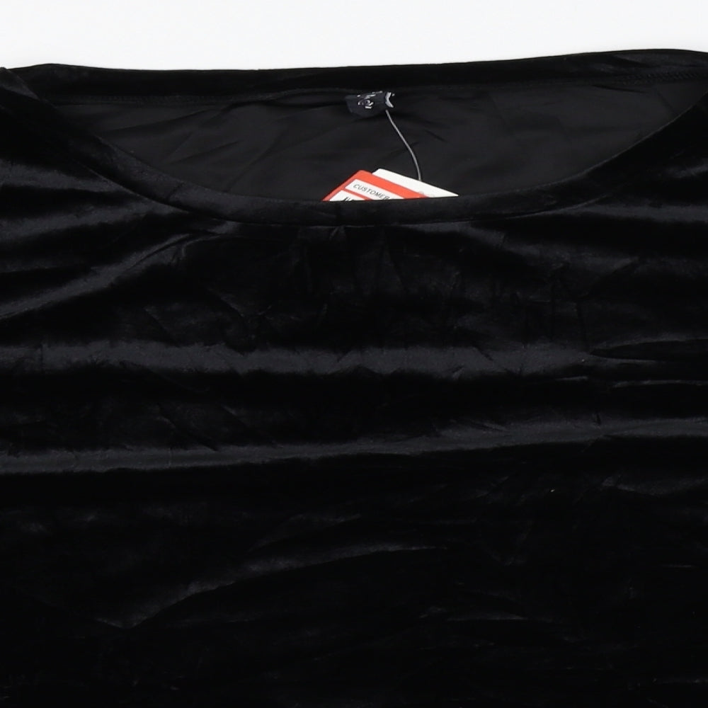 Pour Moi Womens Black   Pullover Jumper Size 16