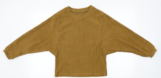 Preworn Womens Gold   Pullover Jumper Size M