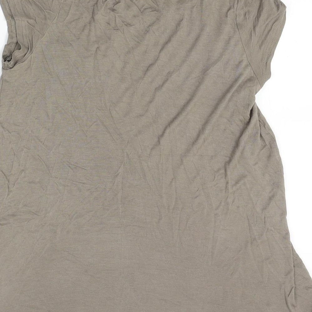 H&M Womens Grey   Basic T-Shirt Size S