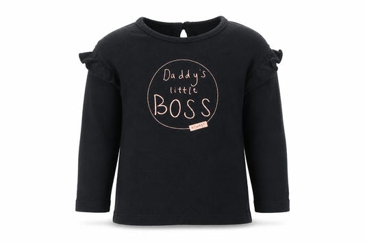 George Girls Black   Pullover Jumper Size 9-12 Months