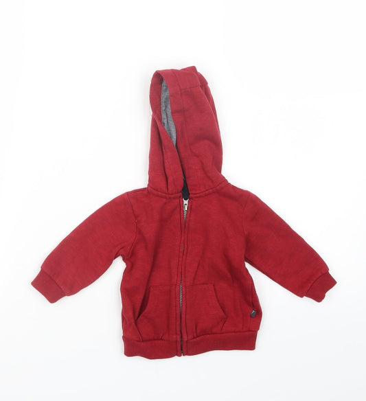 F&F Boys Red   Jacket  Size 3-6 Months