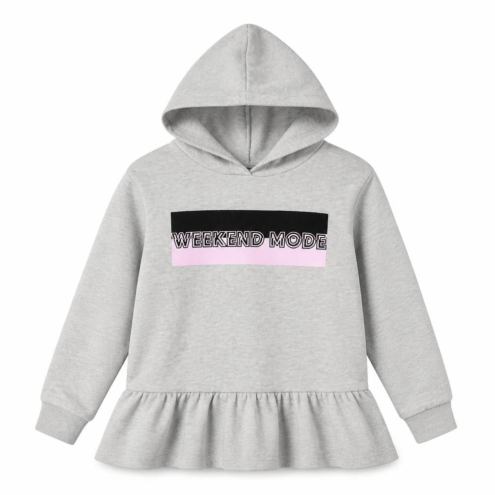 Very Girls Grey   Pullover Hoodie Size 6 Years