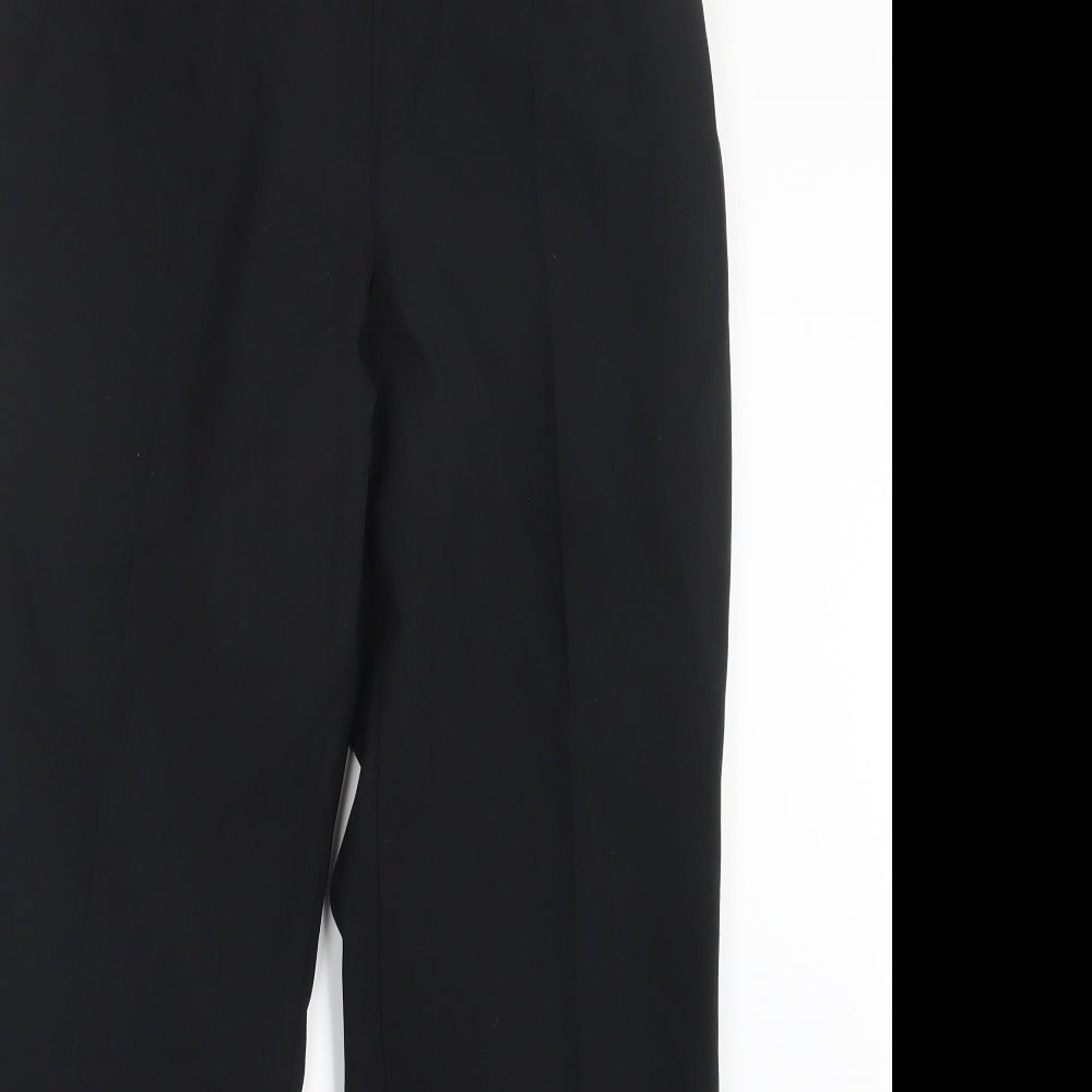 Marks and Spencer Womens Black   Trousers  Size 12 L28 in