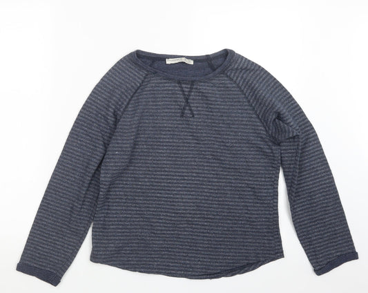 Atmosphere Womens Blue Striped  Pullover Jumper Size 10