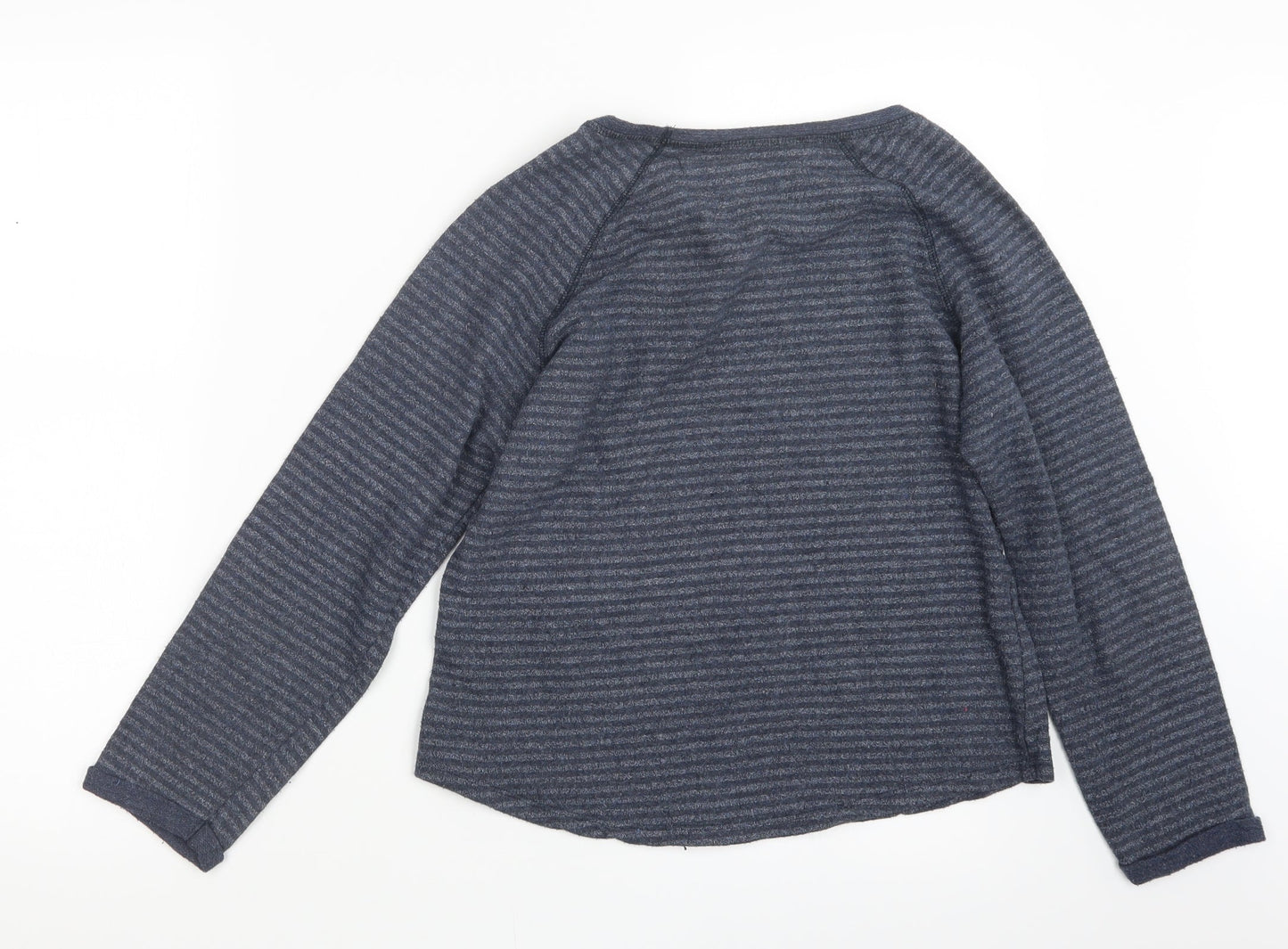 Atmosphere Womens Blue Striped  Pullover Jumper Size 10