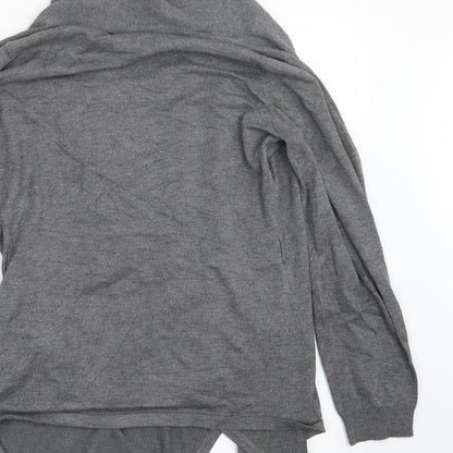 Dorothy Perkins Womens Grey   Cape Jumper Size 10