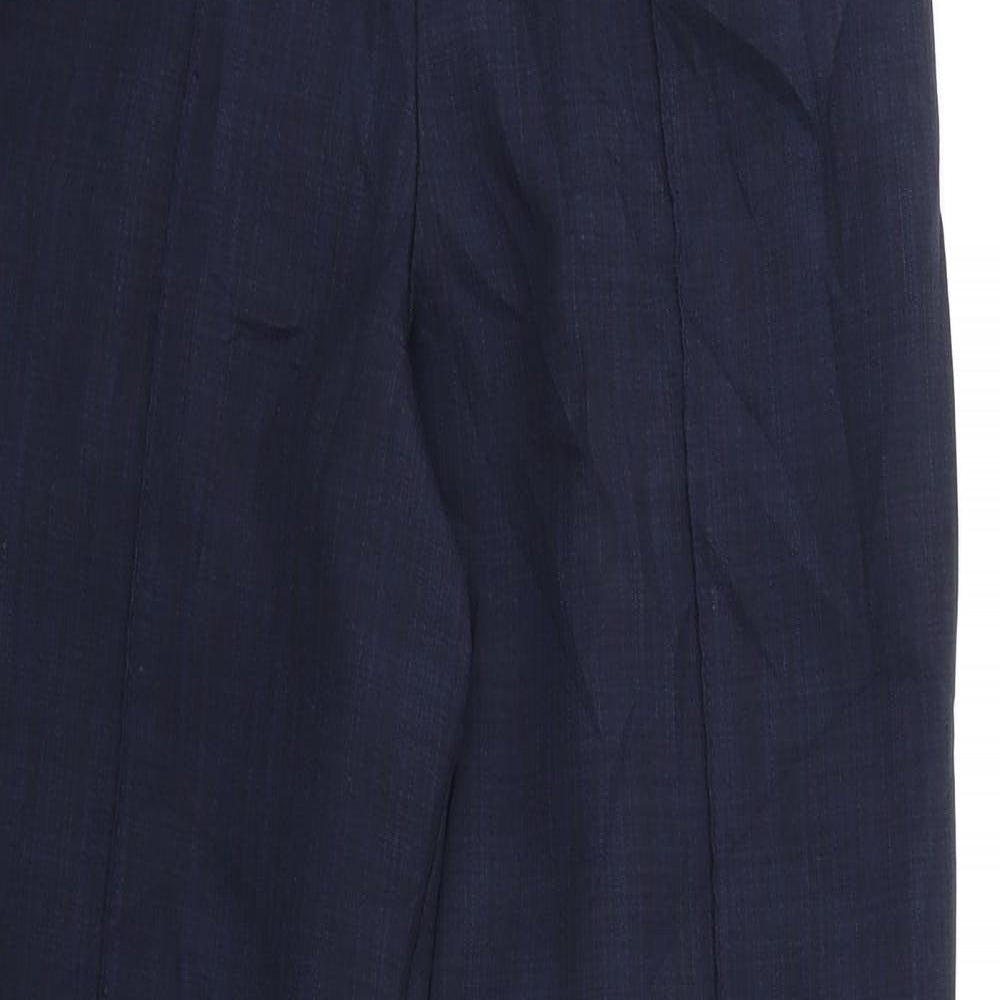 Marks and Spencer Womens Blue   Trousers  Size 8 L29 in