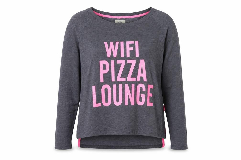 Love To Lounge Womens Grey   Basic T-Shirt Size 8