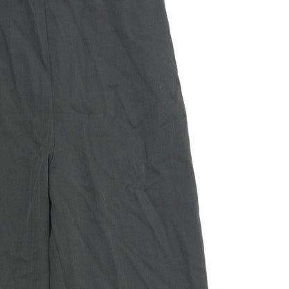 Preworn Womens Grey Striped  Trousers  Size 28 in L25 in
