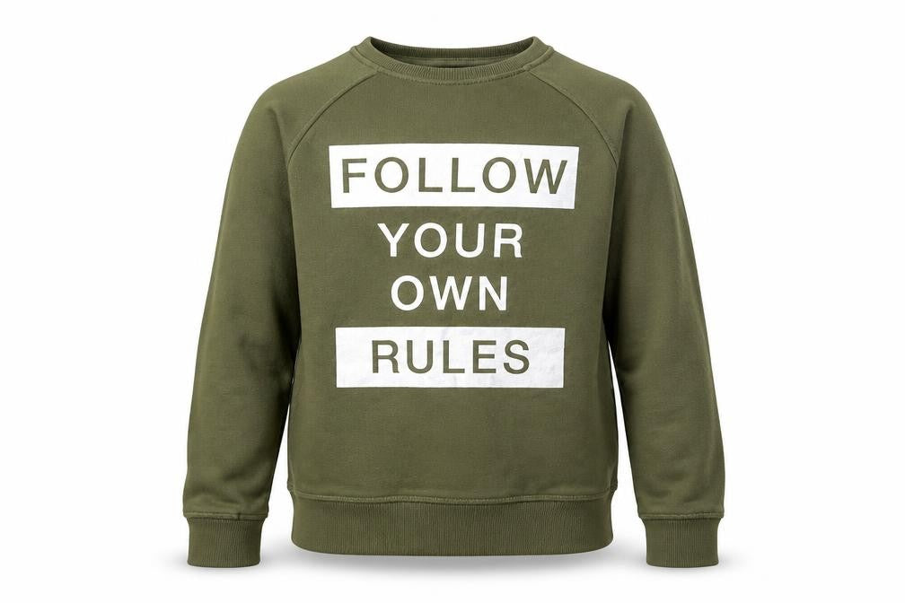 Primark Girls Green   Pullover Sweatshirt Size 10 Years