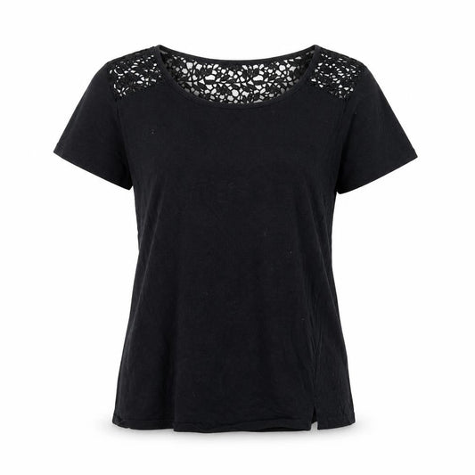 Primark Womens Black  Jersey Basic T-Shirt Size 6