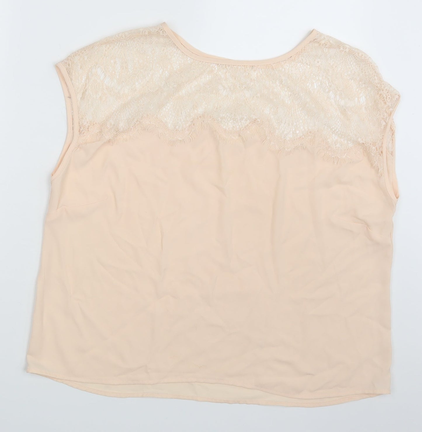Preworn Womens Pink   Basic Blouse One Size
