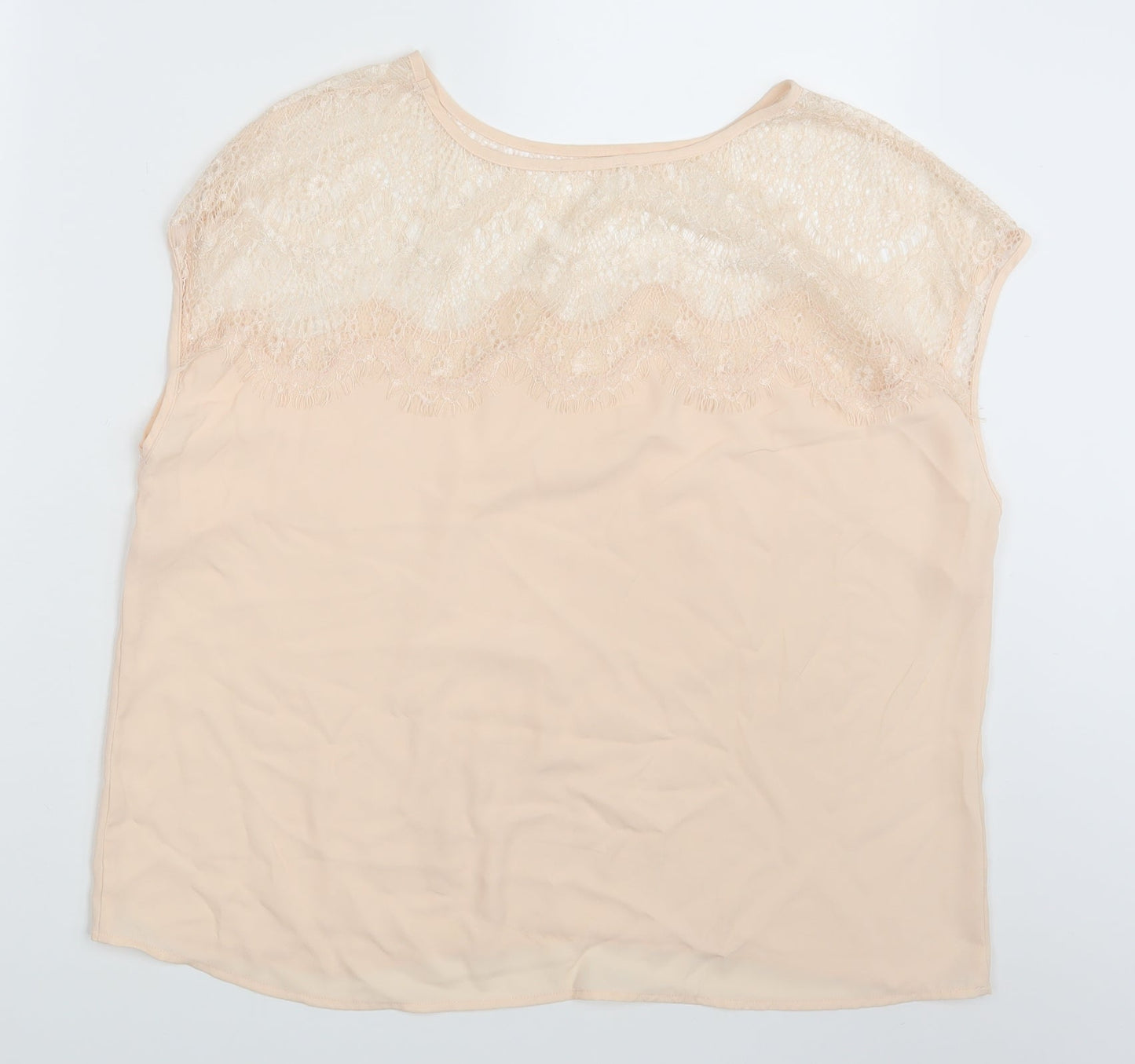 Preworn Womens Pink   Basic Blouse One Size