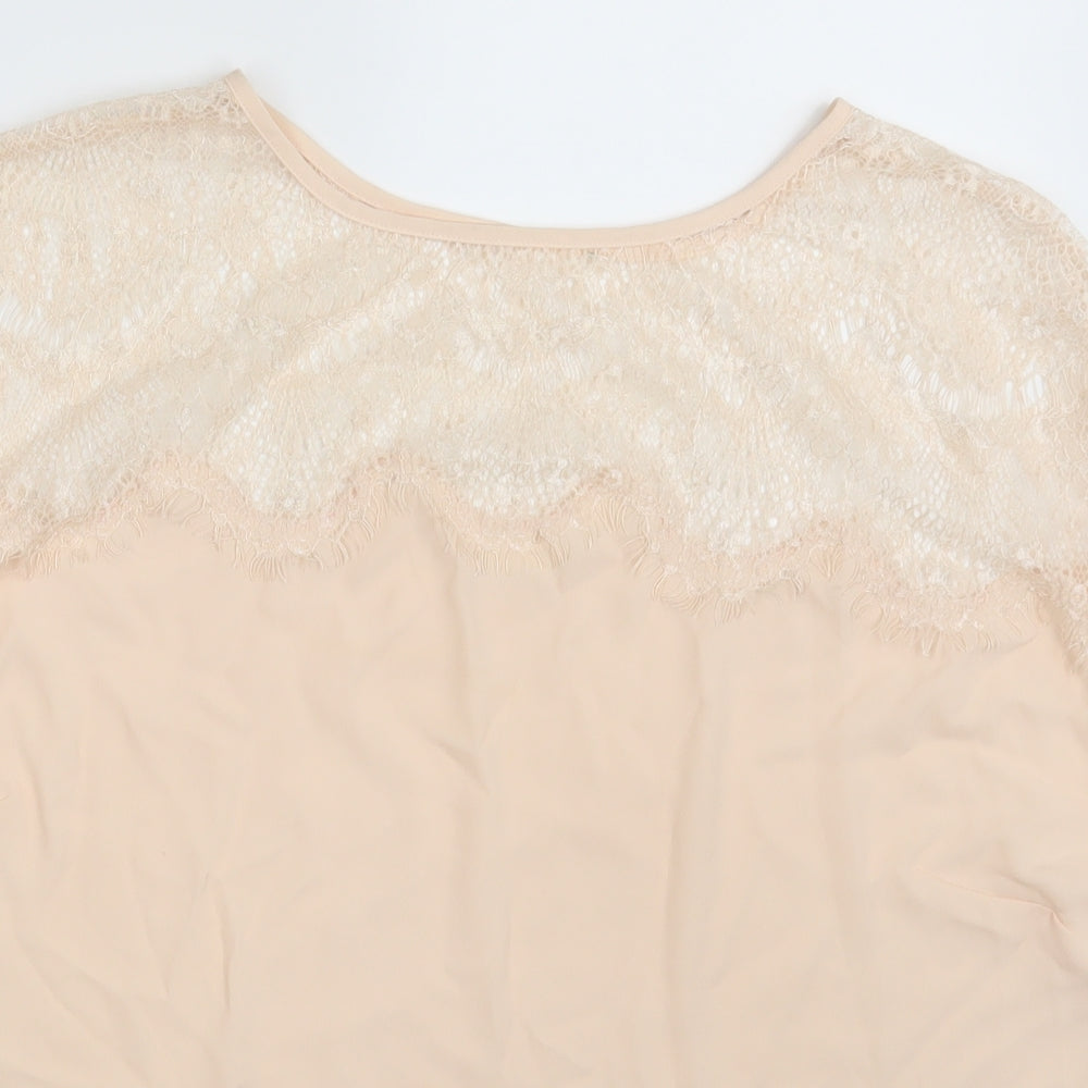 Preworn Womens Pink   Basic Blouse One Size